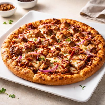 Dominos barbecue chicken pizza