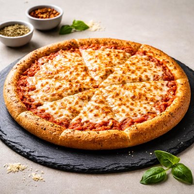 Dominos medium cheese pizza