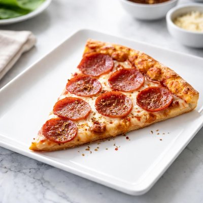 Dominos pepperoni slice