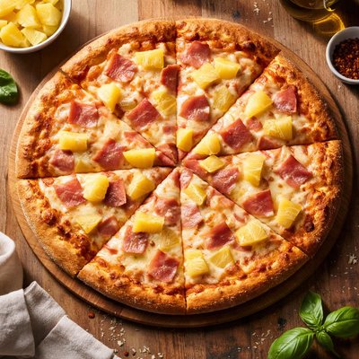Dominos pineapple pizza