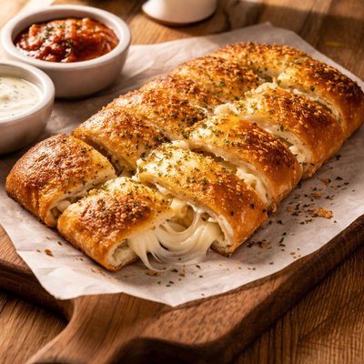 Dominos stuffed cheese bread