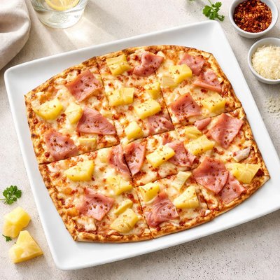 Dominos thin crust hawaiian pizza