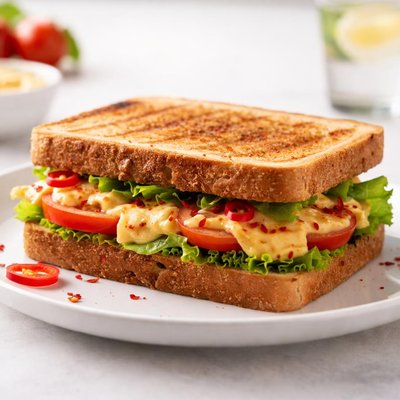 Domty spicy cheese sandwich