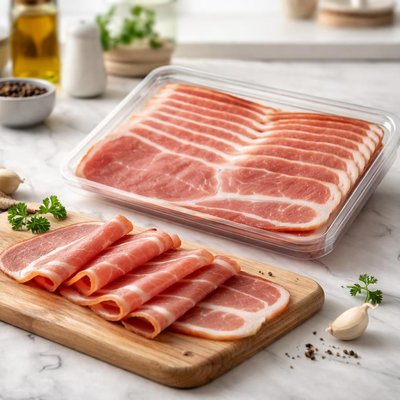 Don shortcut rindless bacon