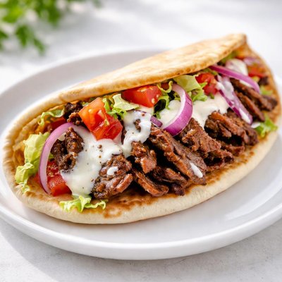 Donair sandwich