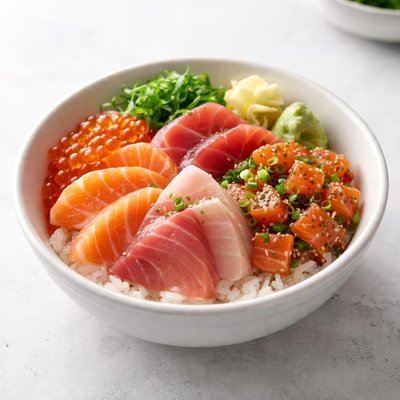 Donburi sushi