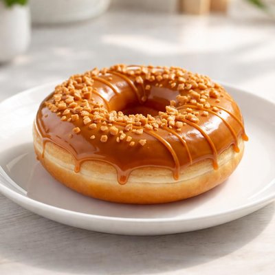 Donut caramel