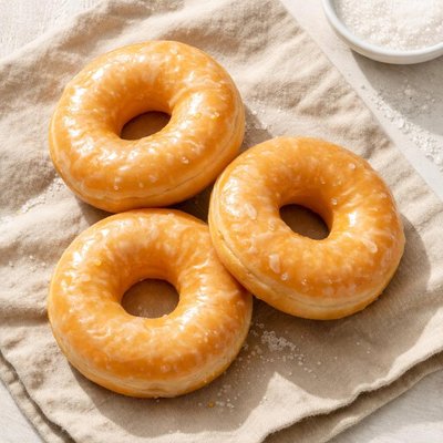 Donut sugar glaze