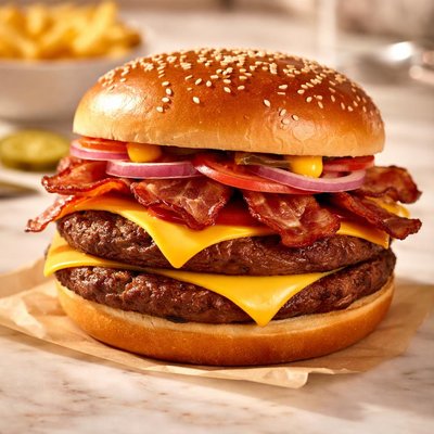 Double bacon quarter pounder