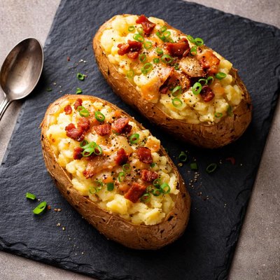 Double baked potato