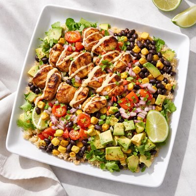 Double chicken chipotle bowl