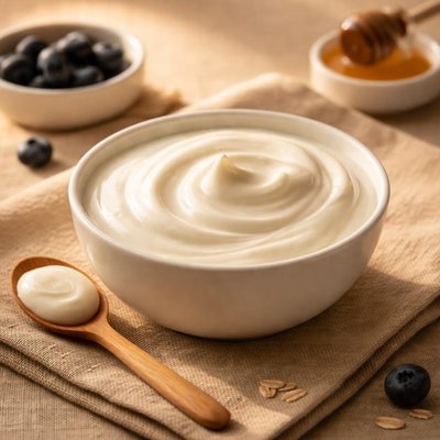 Double cream yoghurt