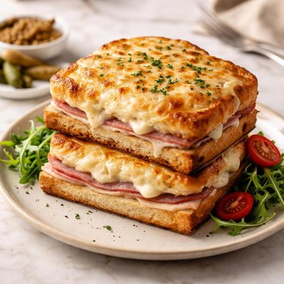 Double croque monsieur