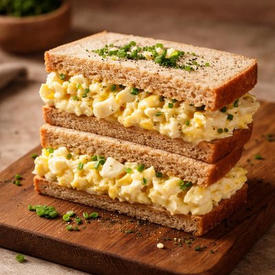 Double egg mayo sandwich