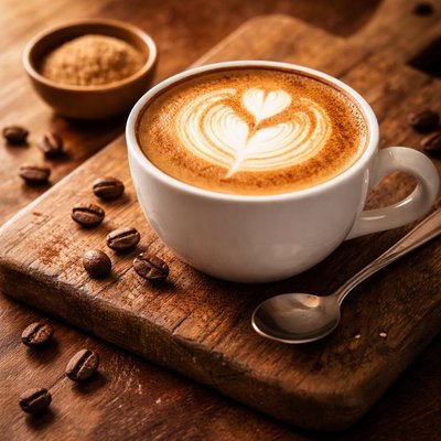 Double shot cappuccino