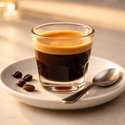 Double shot of espresso