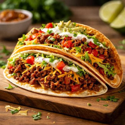 Double stacked taco
