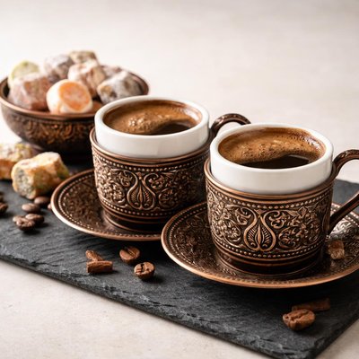 Double turkish coffee