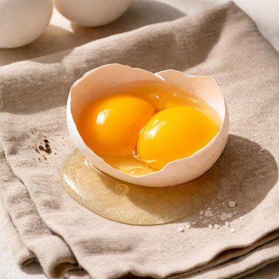 Double yolk egg