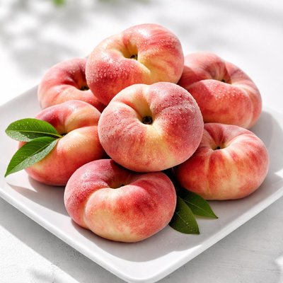 Doughnut peach