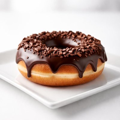 Doughnut with chocolate