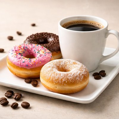 Dounut store blend coffee