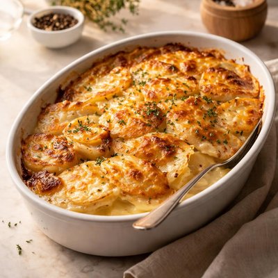 Douphinoise potatoes