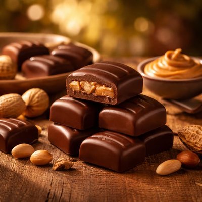 Dove dark chocolate peanut butter