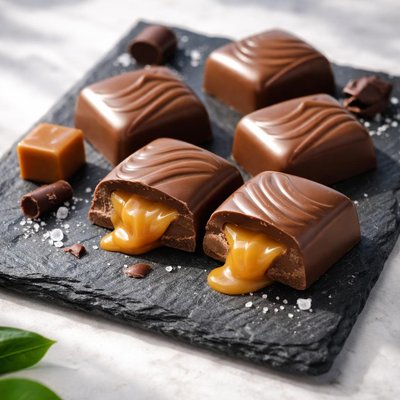 Dove milk chocolate charamel