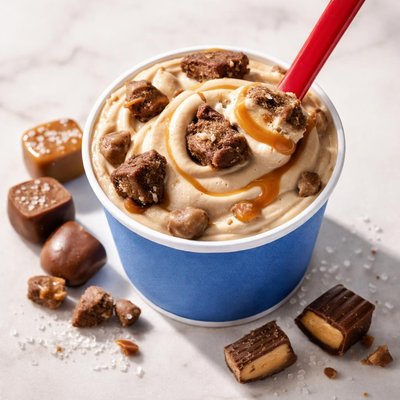 Dq salted caramel truffle blizzard mini