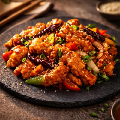Dragon chicken from be healthy
