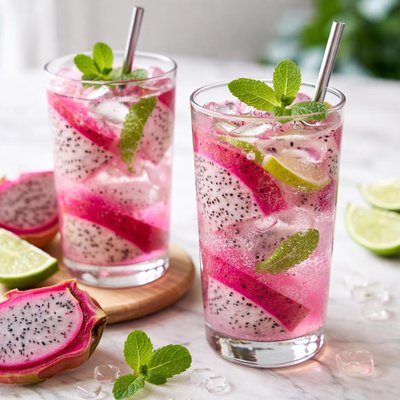 Dragon fruit flavored water