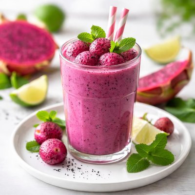 Dragon fruit smoothie
