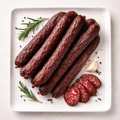 Dried beef sausage
