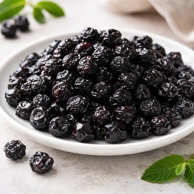 Dried blueberries