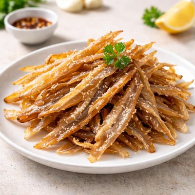 Dried fish snack