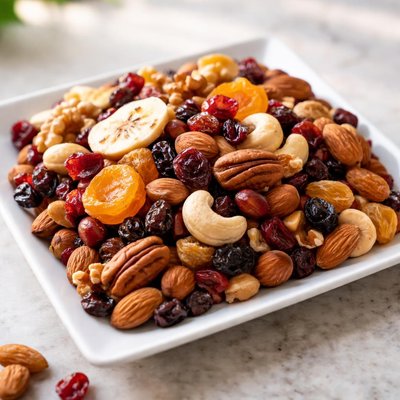 Dried fruit and nuts mix