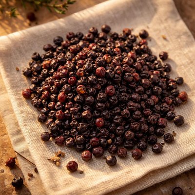 Dried heather berries