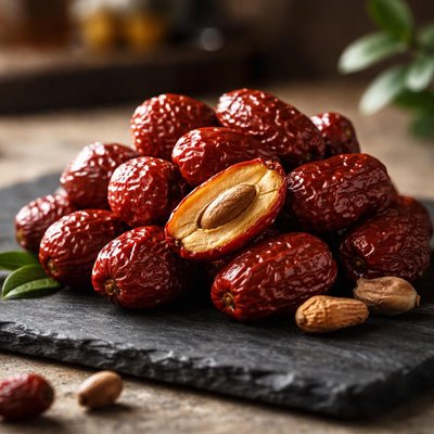 Dried jujube with stone