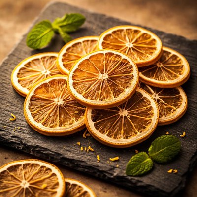 Dried lemon slices