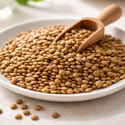 Dried lentils