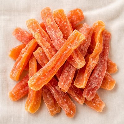 Dried papaya strip