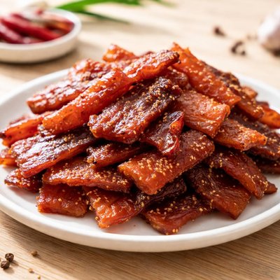 Dried pork
