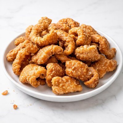 Dried pork crackling