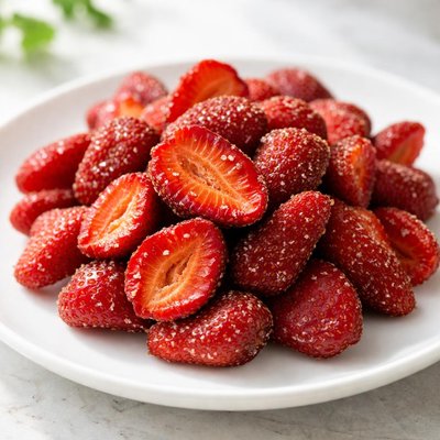 Dried strawberries