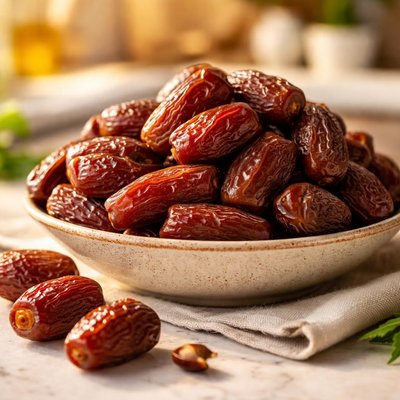 Dried unsweetened dates