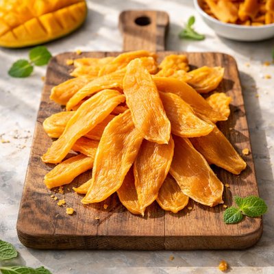 Dried unsweetened mango