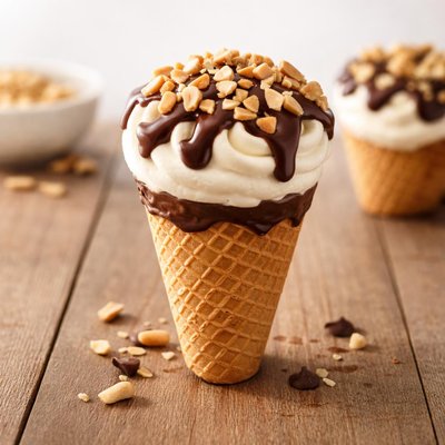 Drumstick ice-cream