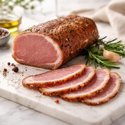 Dry cured pork loin