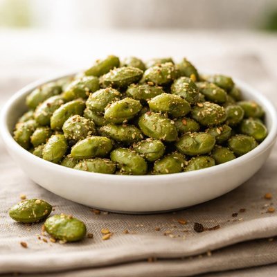 Dry edamame